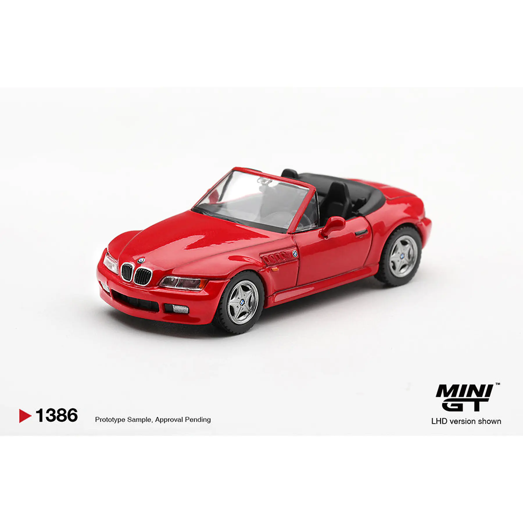 (PREVENTA) Mini GT 1:64 BMW Z3 Hellrot Red – Limited Edition