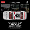 (PREVENTA) MoreArt 1:64 BMW E30 M3 Police