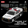 (PREVENTA) MoreArt 1:64 BMW E30 M3 Police