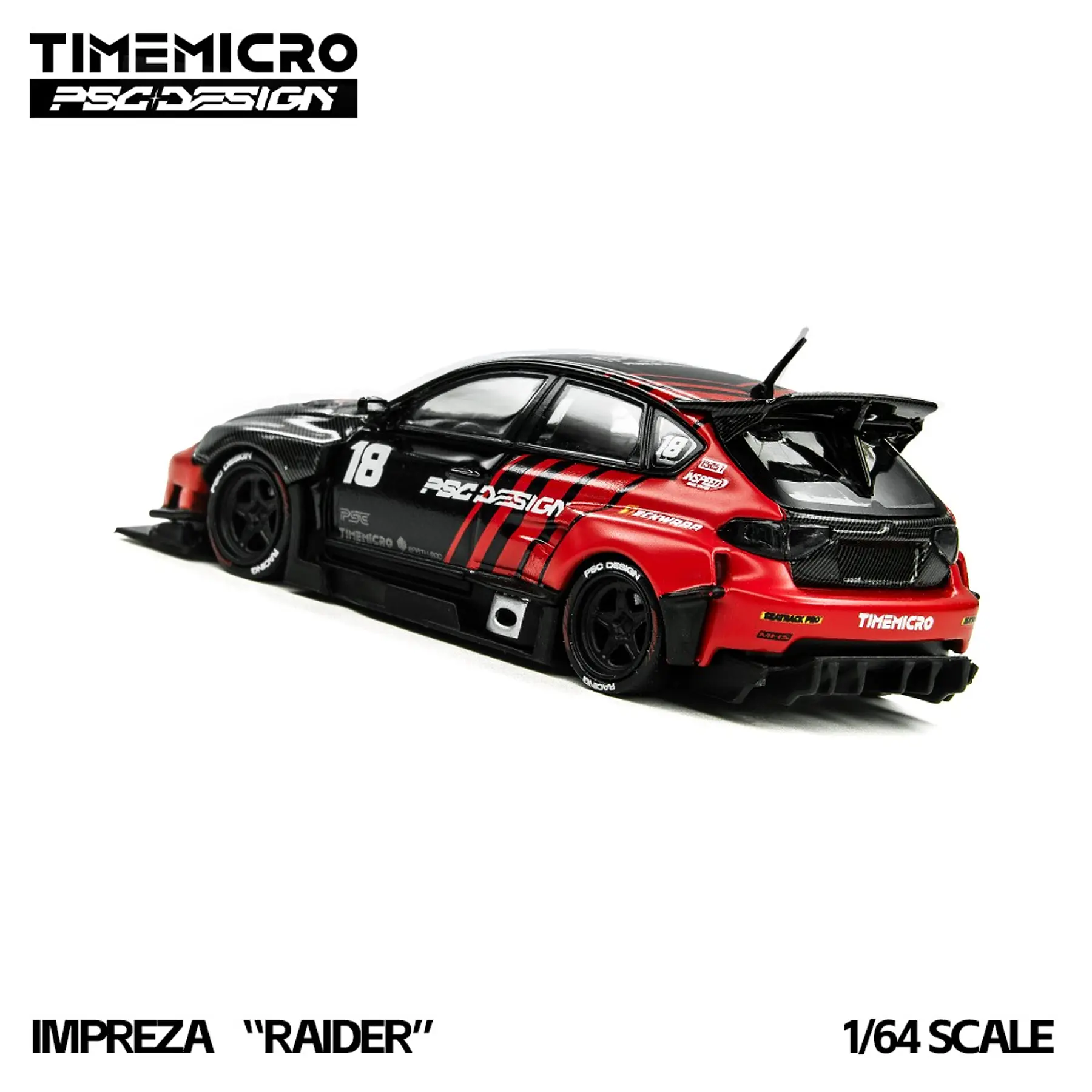 (PREVENTA) TimeMicro × PSC DESIGN 1:64 Subaru Impreza 
