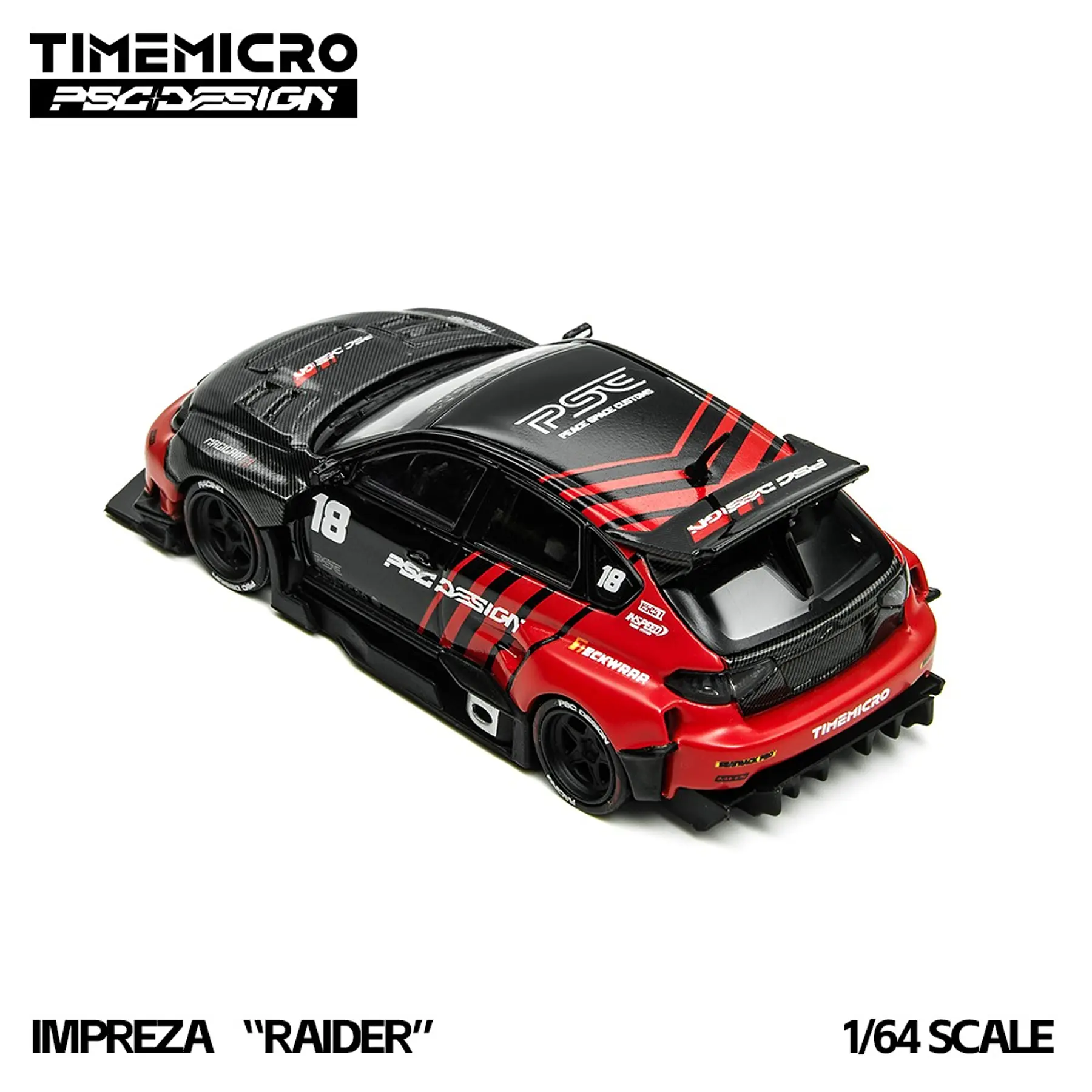 (PREVENTA) TimeMicro × PSC DESIGN 1:64 Subaru Impreza 