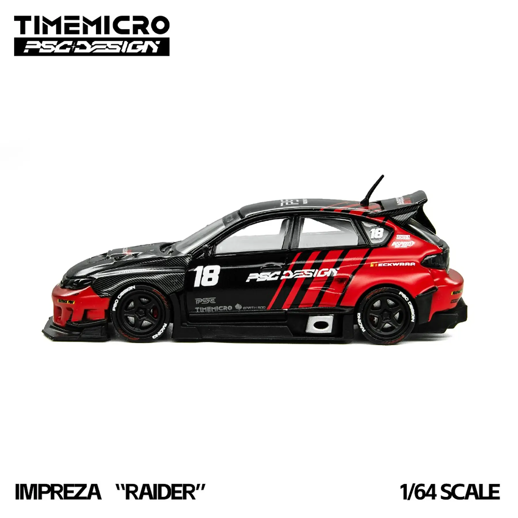 (PREVENTA) TimeMicro × PSC DESIGN 1:64 Subaru Impreza 