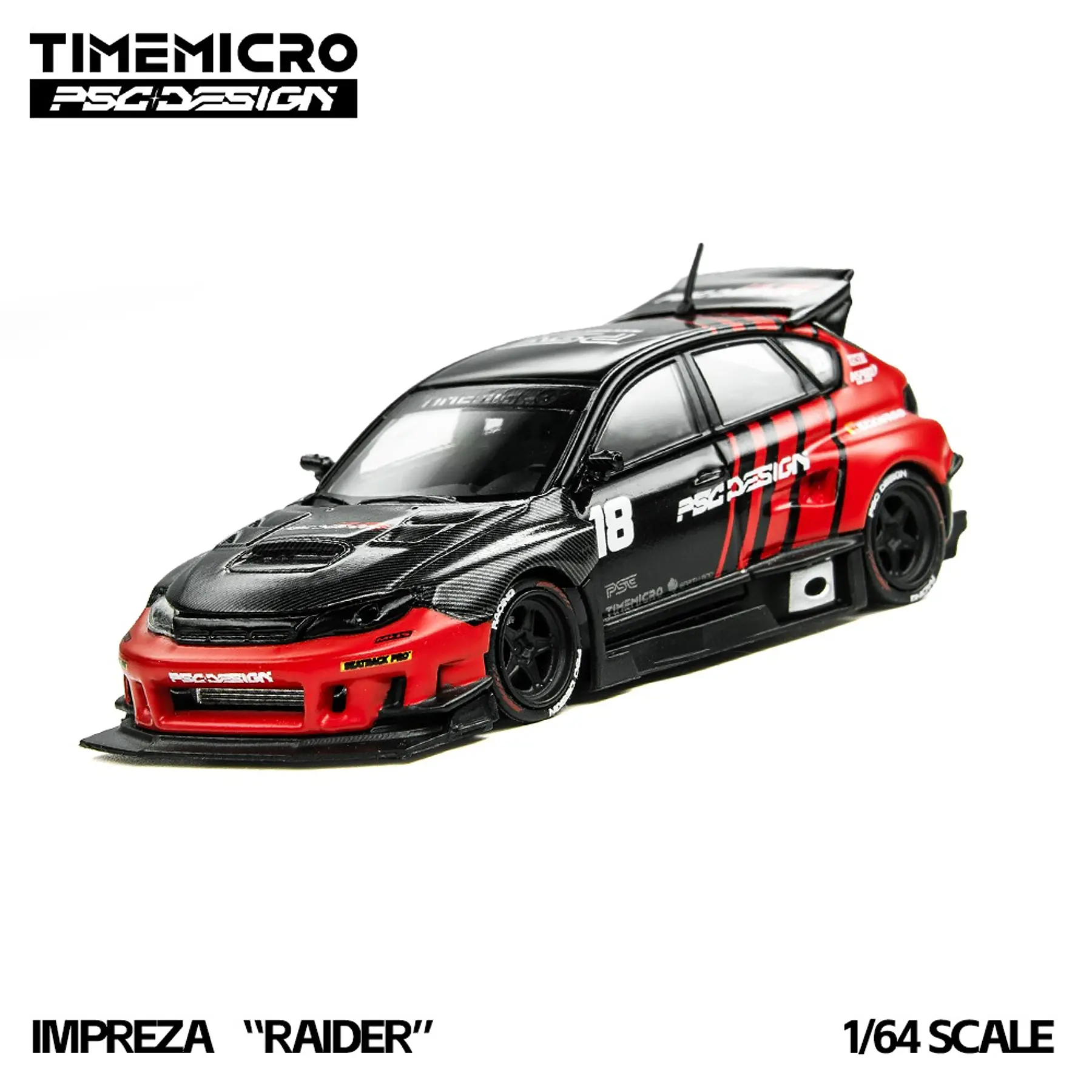 (PREVENTA) TimeMicro × PSC DESIGN 1:64 Subaru Impreza 
