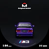 (PREVENTA) Original Model 1:64 BMW M3 E30 Chrome Purple
