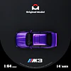 (PREVENTA) Original Model 1:64 BMW M3 E30 Chrome Purple