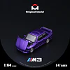 (PREVENTA) Original Model 1:64 BMW M3 E30 Chrome Purple