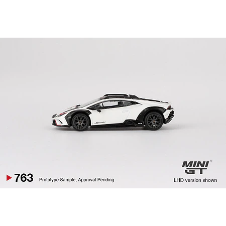 Mini GT 1:64 Lamborghini Huracán Sterrato – Bianco Asopo – MiJo Exclusives