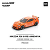 Pop Race 1:64 Mazda RX-8 RE-AMEMIYA Chrome Orange