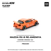 Pop Race 1:64 Mazda RX-8 RE-AMEMIYA Chrome Orange