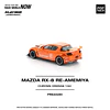 Pop Race 1:64 Mazda RX-8 RE-AMEMIYA Chrome Orange