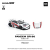 Pop Race 1:64 Toyota Pandem GR86 - CUSCO