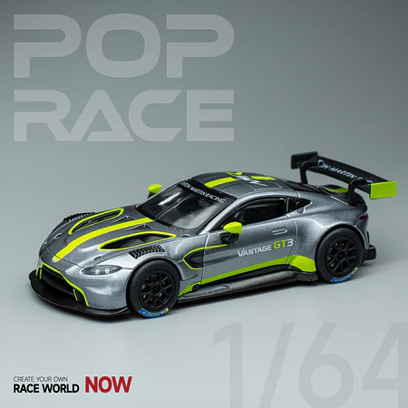 Pop Race 1:64 Aston Martin Vantage GT3 Presentation