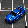 Mini GT 1:64 Nissan Skyline GT-R (R34) V-Spec II Bayside Blue
