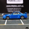 Mini GT 1:64 Nissan Skyline GT-R (R34) V-Spec II Bayside Blue