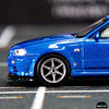 Mini GT 1:64 Nissan Skyline GT-R (R34) V-Spec II Bayside Blue