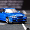 Mini GT 1:64 Nissan Skyline GT-R (R34) V-Spec II Bayside Blue
