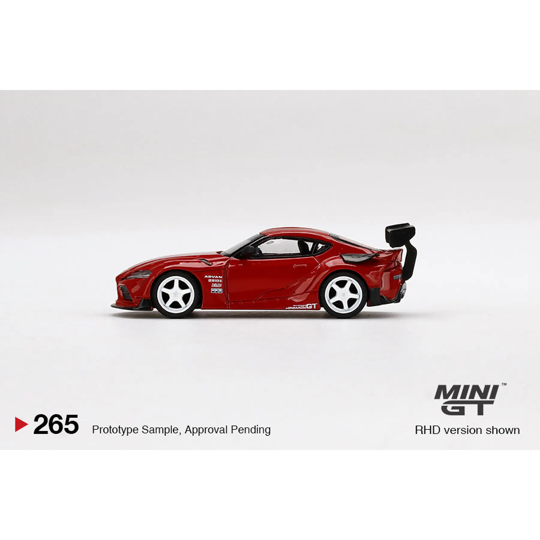 Mini GT 1:64 HKS Toyota GR Supra Renaissance Red