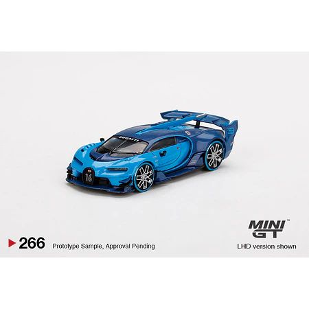 Mini GT 1:64 Bugatti Vision Gran Turismo Blue