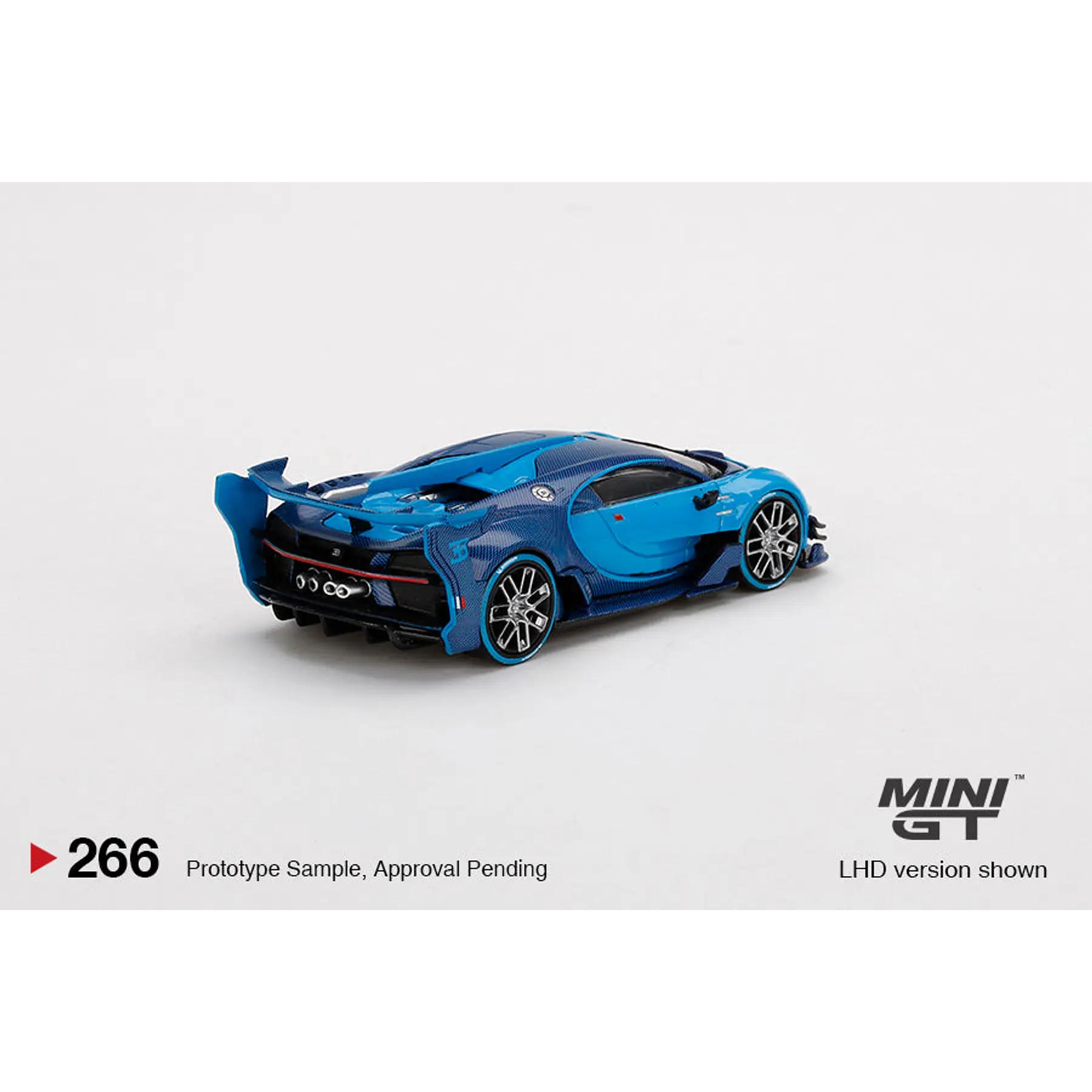 Mini GT 1:64 Bugatti Vision Gran Turismo Blue