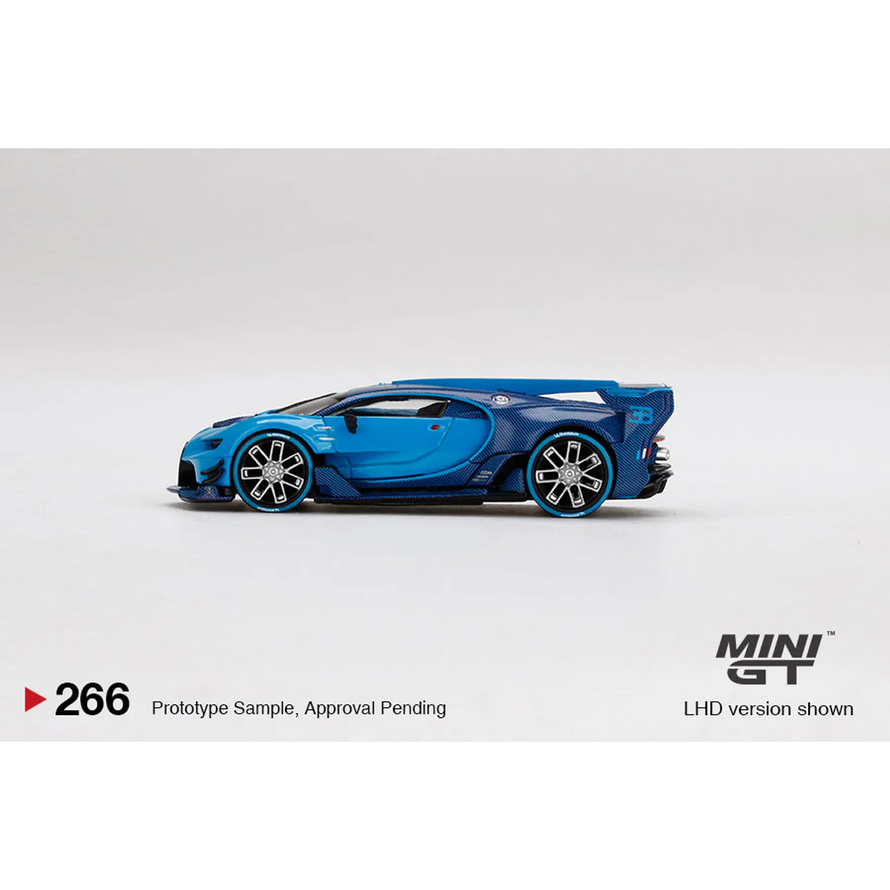 Mini GT 1:64 Bugatti Vision Gran Turismo Blue