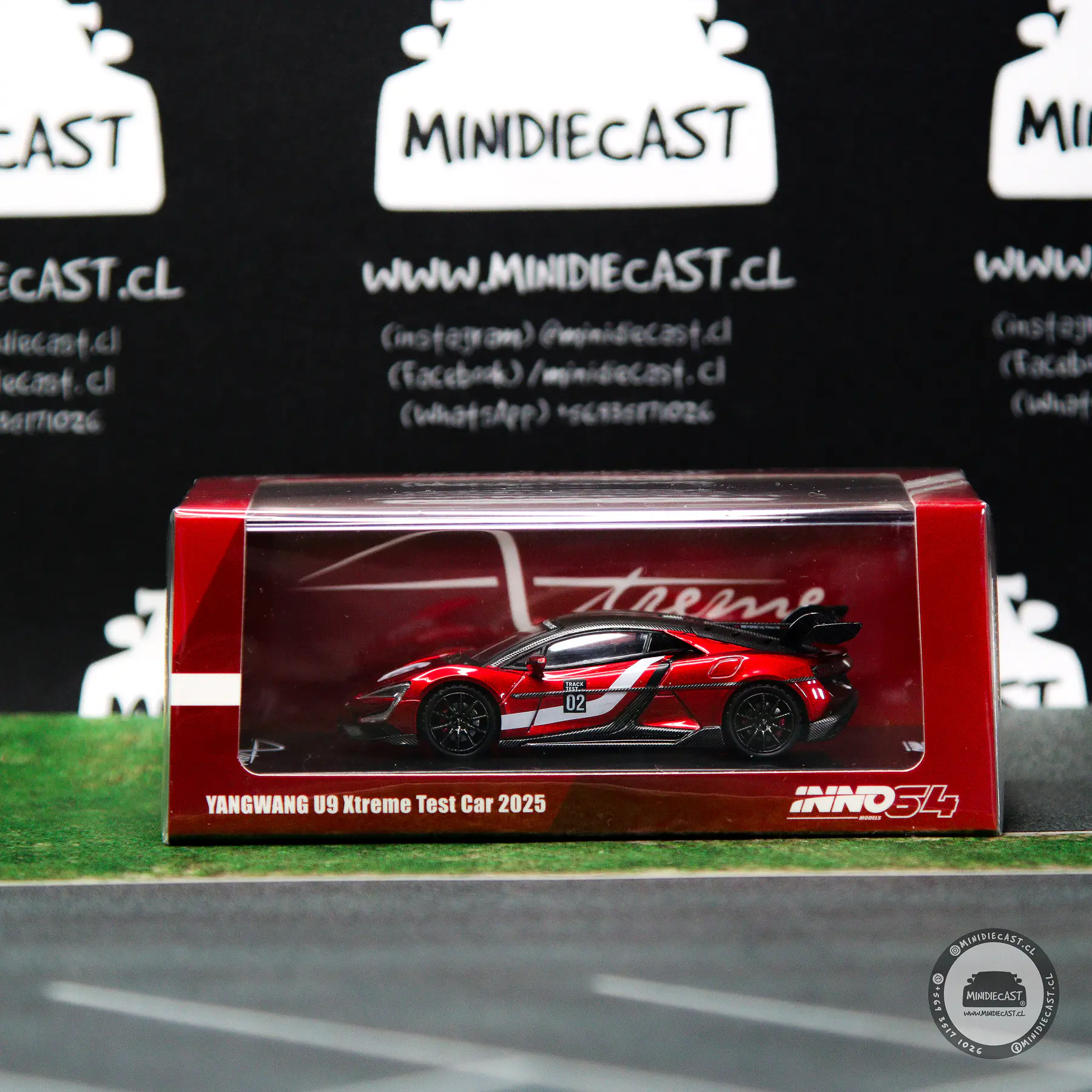 Inno64 1:64 YANGWANG U9 Nurburgring Test Car 2025 