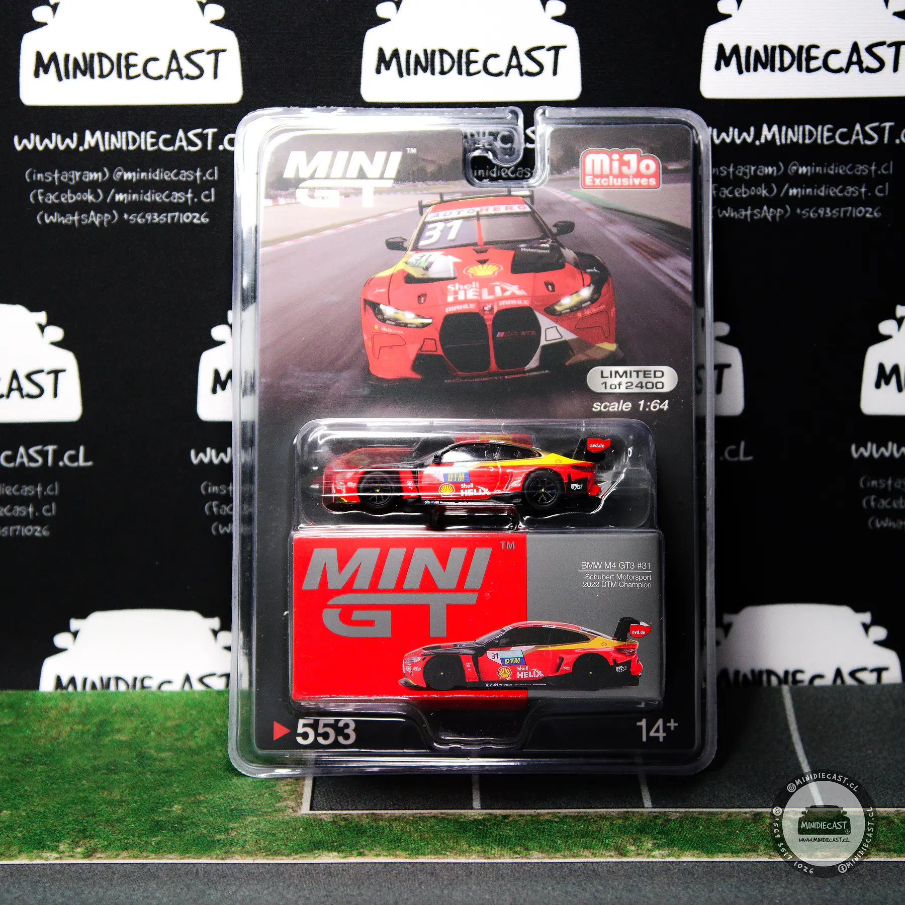 Mini GT 1:64 BMW M4 GT3 #31 Schubert Motorsport 2022 DTM Champion – Mijo Exclusives