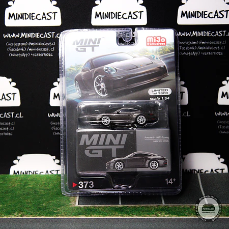 Mini GT 1:64 Mijo Exclusives Porsche 911 (992) GT3 Touring Grey
