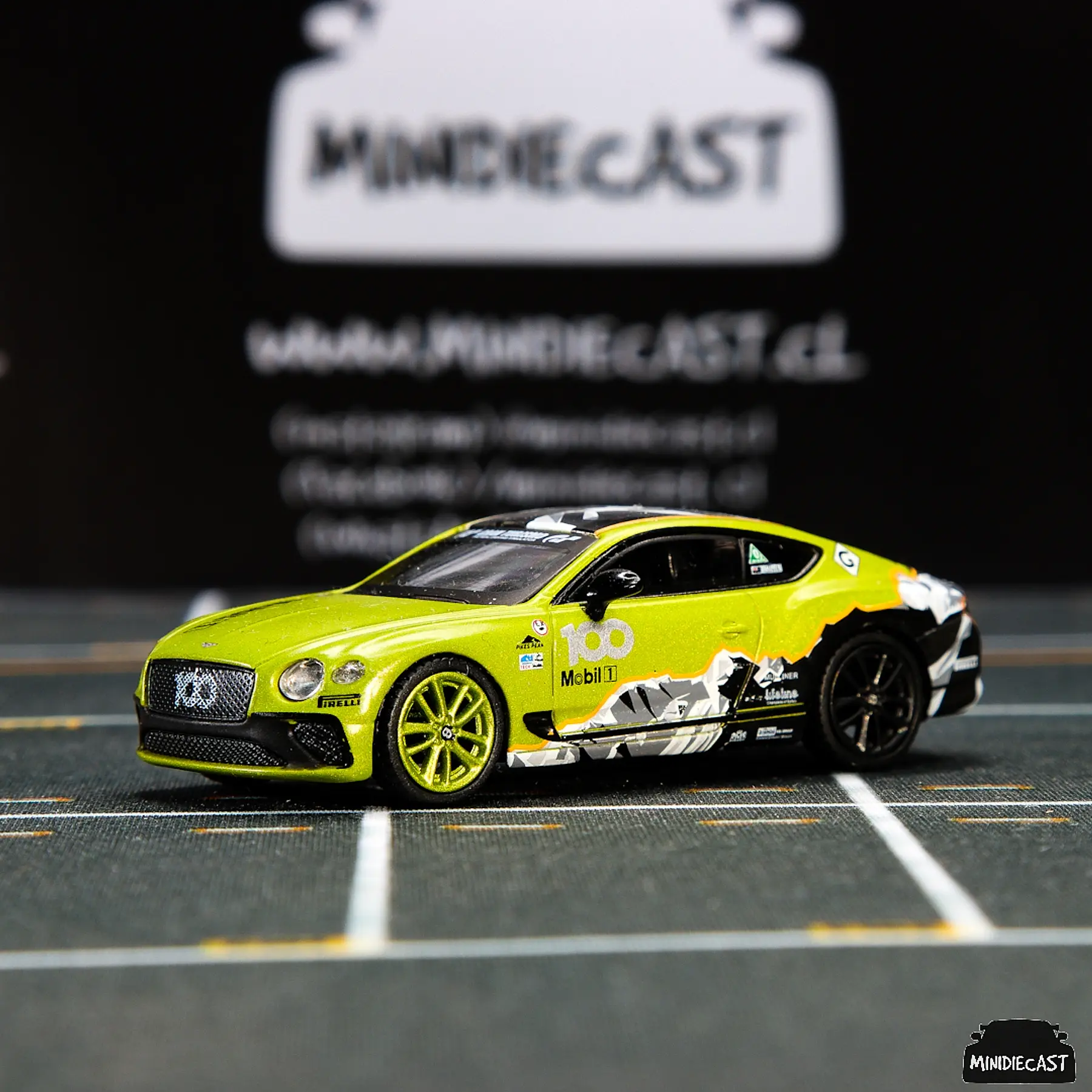 Mini GT 1:64 - 2019 Bentley Continental GT Pikes Peak
