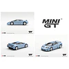 (PREVENTA) Mini GT 1:64 Bugatti EB110 GT Azzurro Metallizzato Mondial de l’Automobile 1992 – Limited Edition