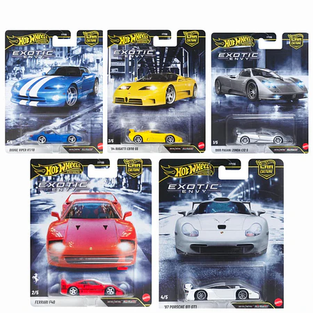 (PREVENTA) Hot Wheels 1:64 Car Culture 2027 B Release – Exotic