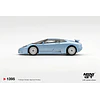 (PREVENTA) Mini GT 1:64 Bugatti EB110 GT Azzurro Metallizzato Mondial de l’Automobile 1992 – Limited Edition