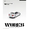 (PREVENTA) WORKS 1:64 Mitsubishi Lancer Evolution VI Tommi Makinen White