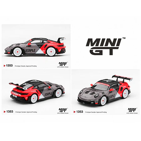 (PREVENTA) Mini GT 1:64 Porsche 911 GT3 RS STAPLE x INOZETEK – Limited Edition
