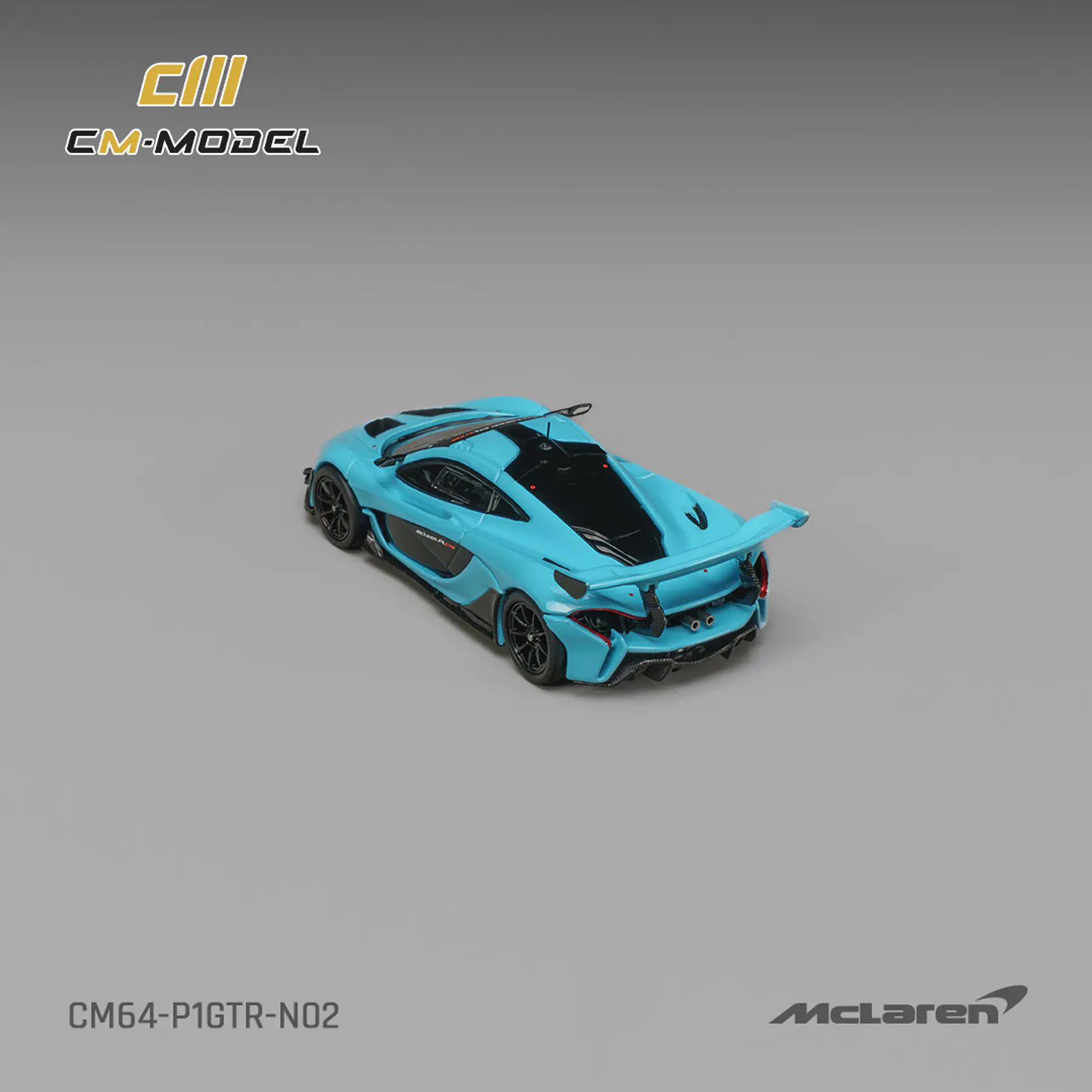 (PREVENTA) CM Model 1:64 McLaren P1 GTR Iridium Blue