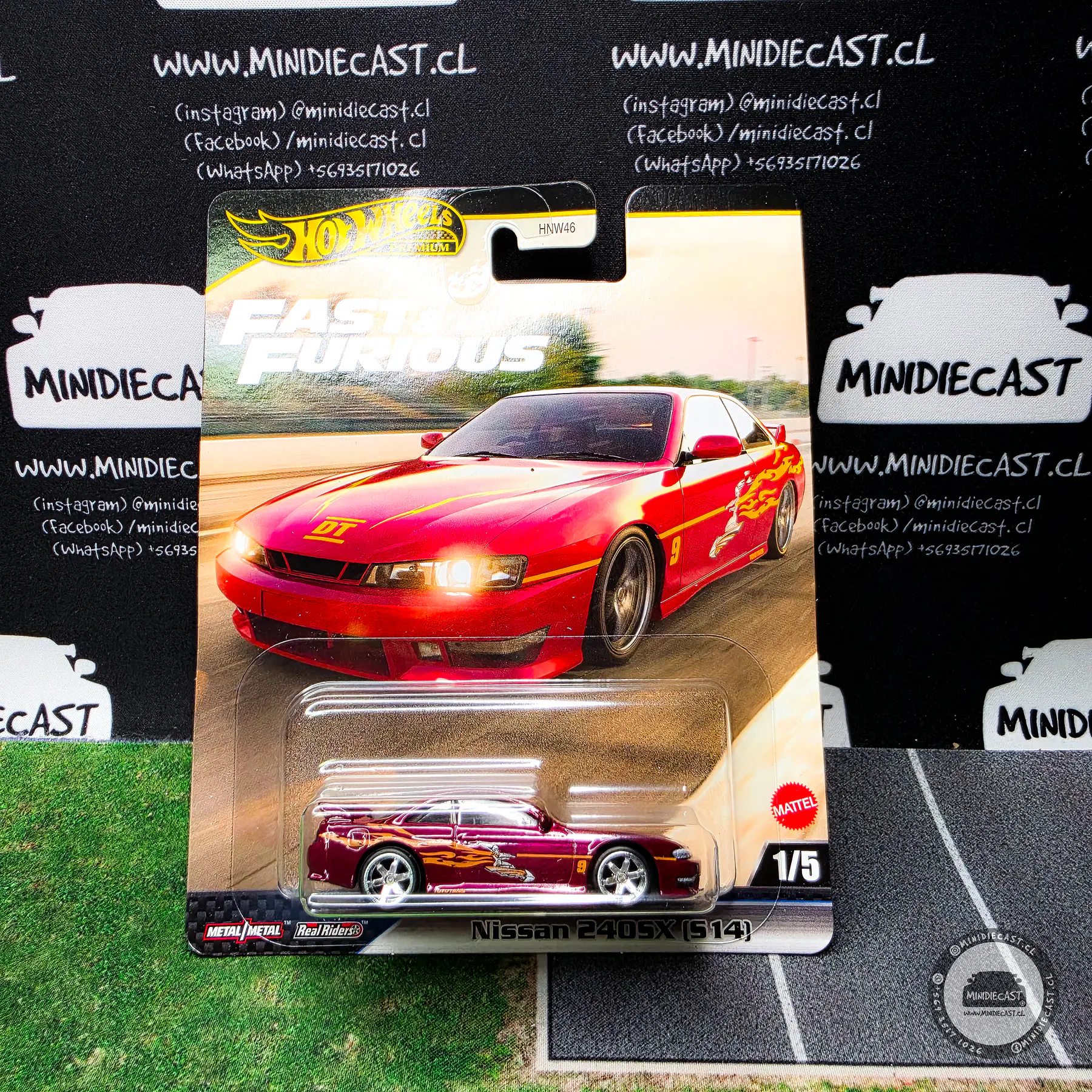 Hot Wheels 1:64 Set Fast & Furious Premium 2025 L