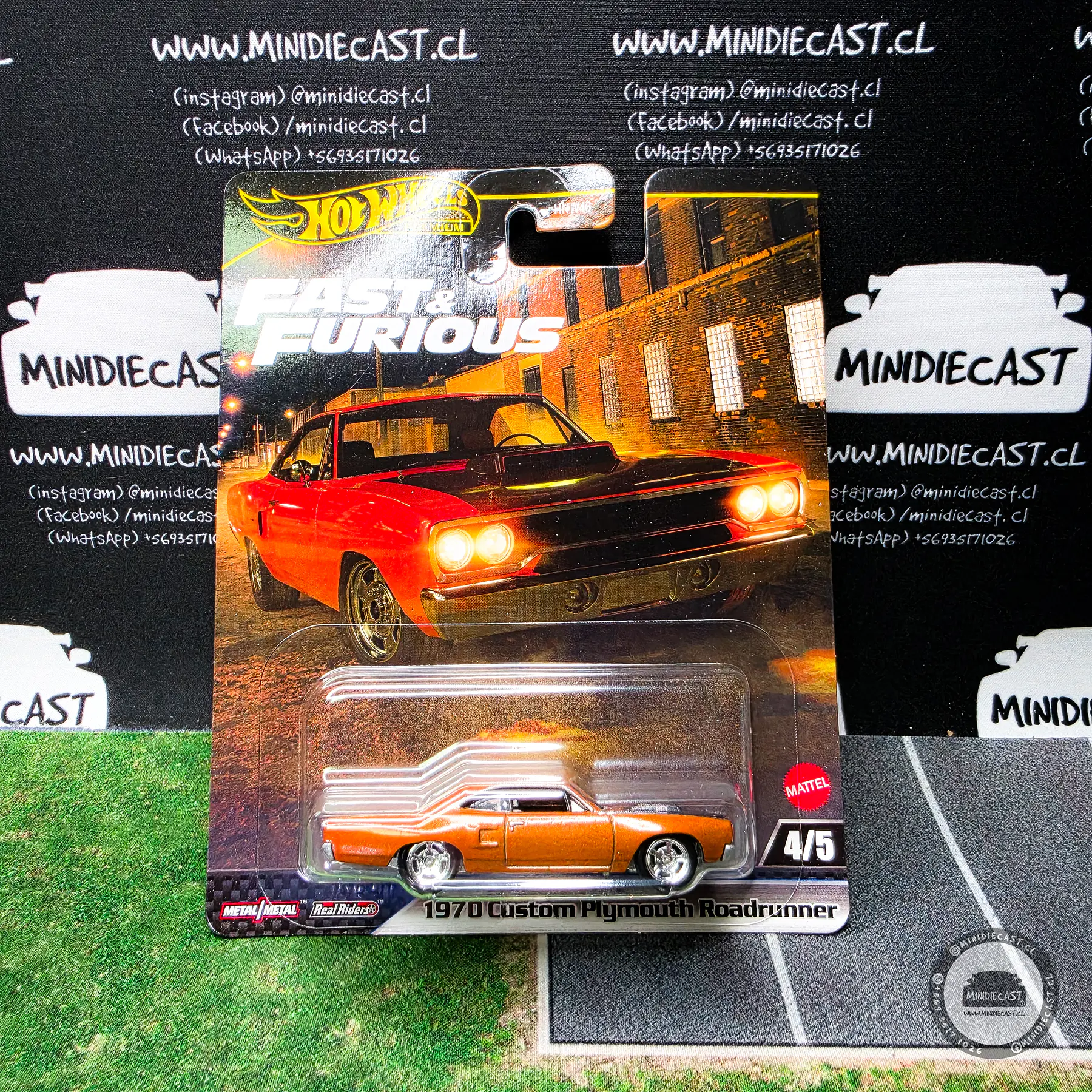 Hot Wheels 1:64 Set Fast & Furious Premium 2025 L