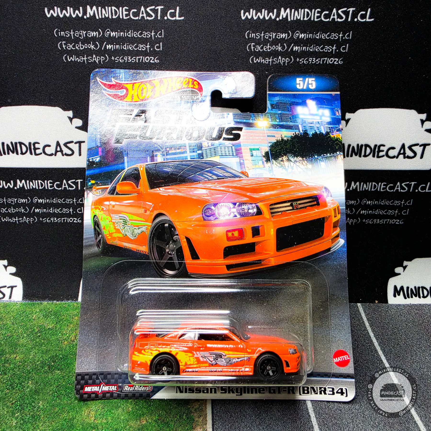 Hot Wheels 1:64 Fast & Furious Premium 2023 A Assortment.