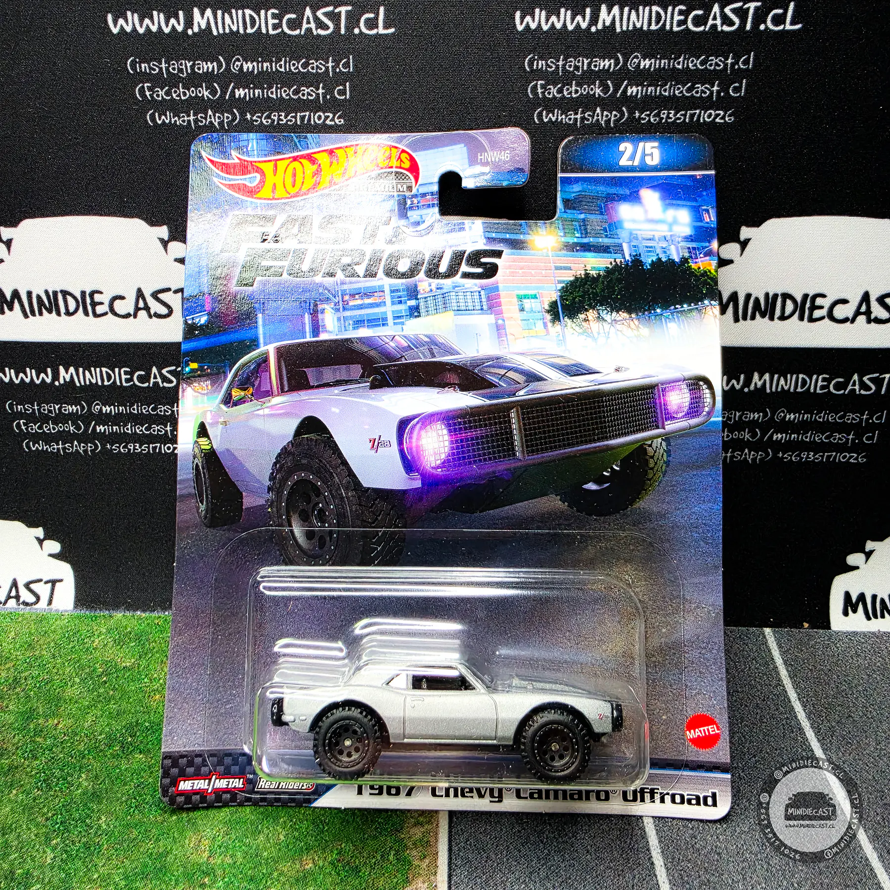 Hot Wheels 1:64 Fast & Furious Premium 2023 A Assortment.