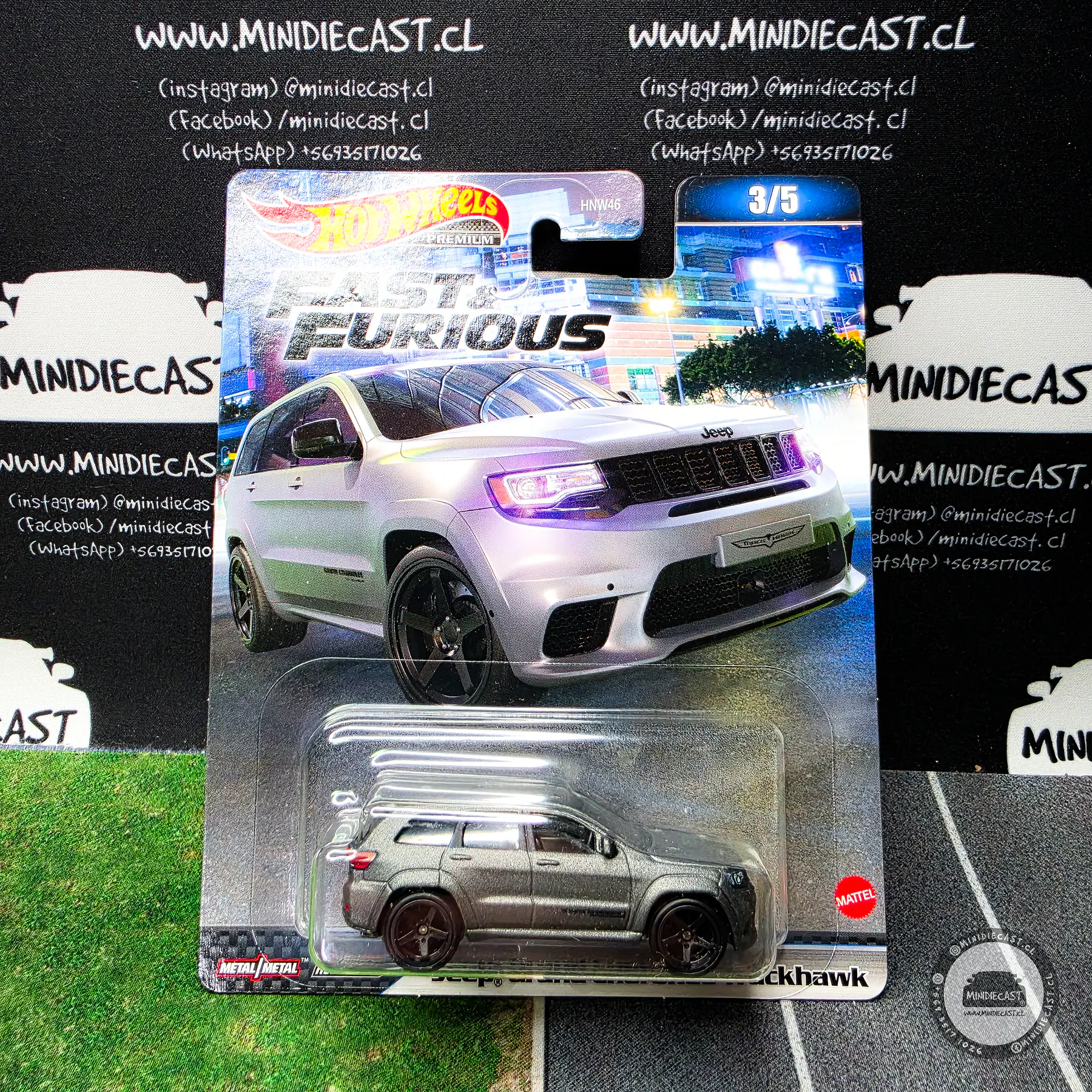 Hot Wheels 1:64 Fast & Furious Premium 2023 A Assortment.
