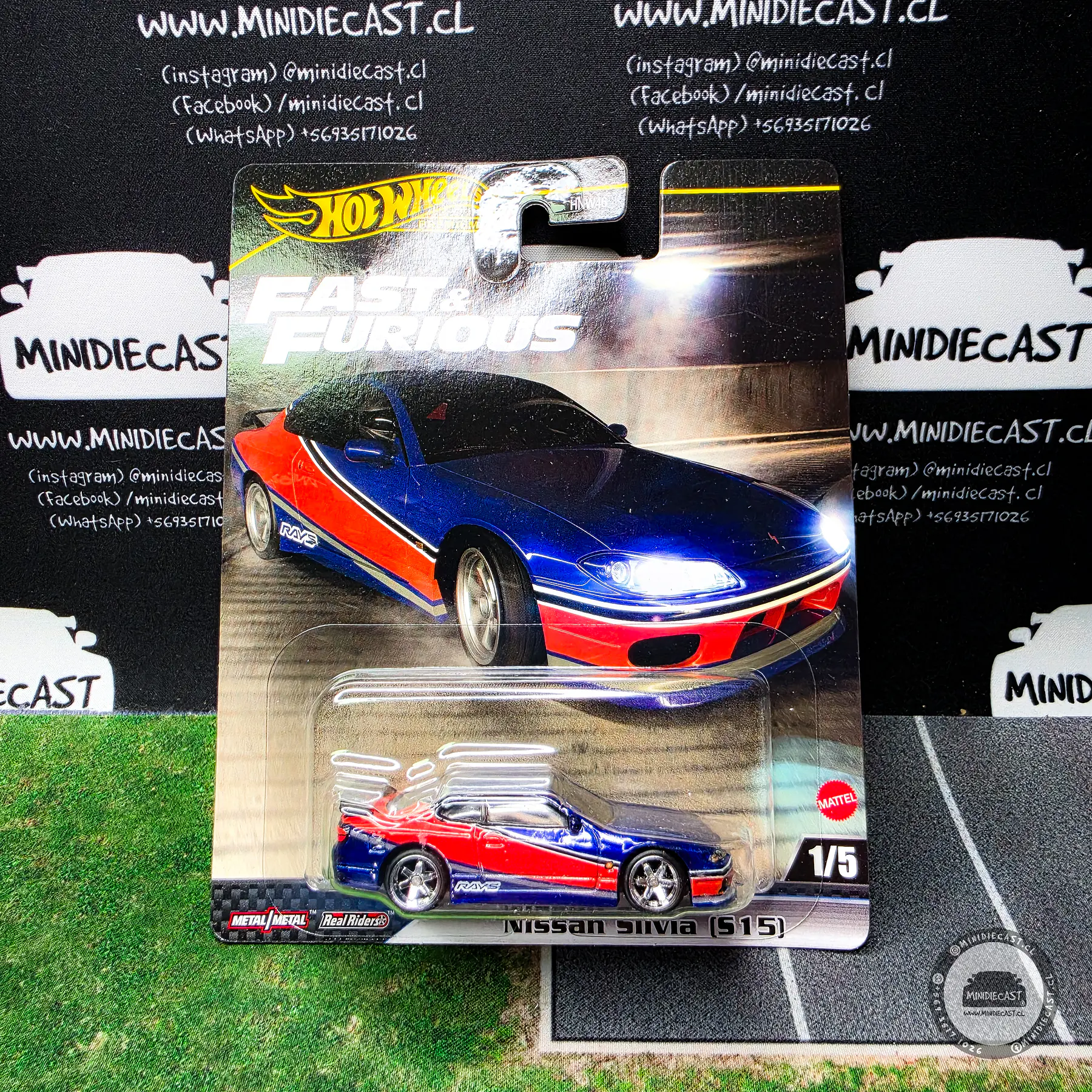 Hot Wheels 1:64 Fast & Furious Premium 2024 F Assortment.