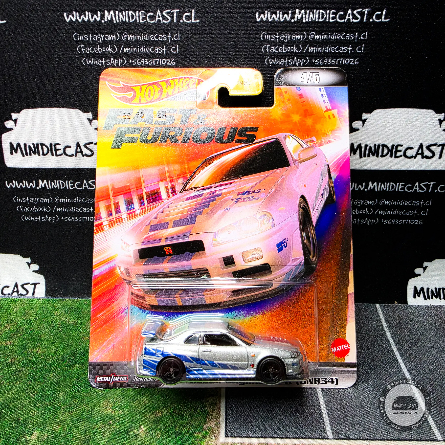 Hot Wheels 1:64 Case L 2022 Fast & Furious.