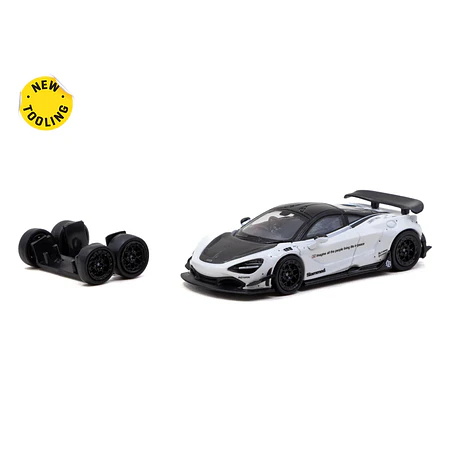 Tarmac Works & CM-Model 1:64 McLaren LB-WORKS 720S White