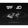 (PREVENTA) Mini GT 1:64 Porsche 911 GT3 R (992) #77 AO Racing “Skeleton Rexy” 2026 IMSA Petit Le Mans – (Glow in the Dark) – Limited Edition