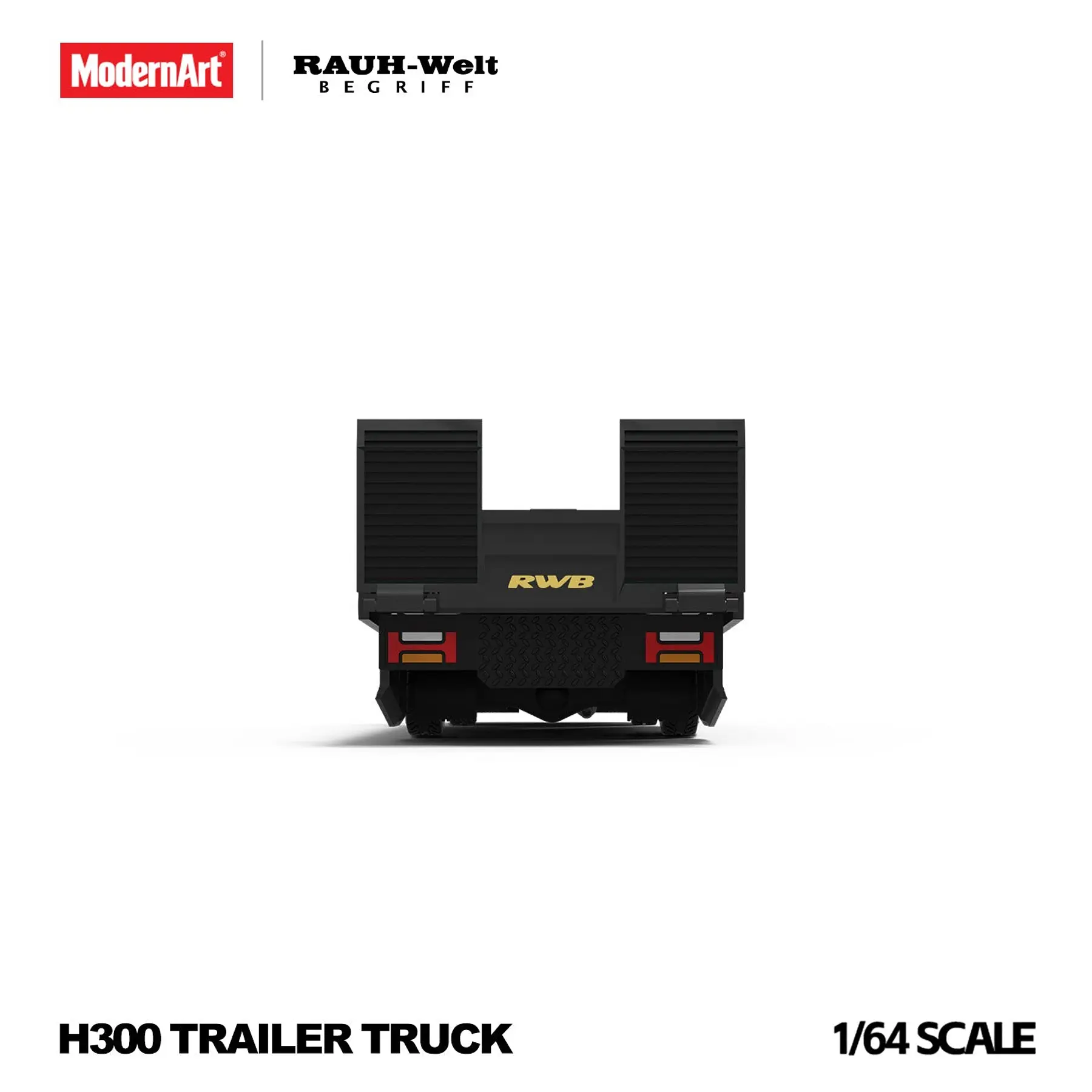 (PREVENTA) Modern Art 1:64 H300 Flat Transport Trailer RWB