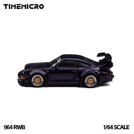 (PREVENTA) Time Micro 1:64 Porsche 964 RWB Purple