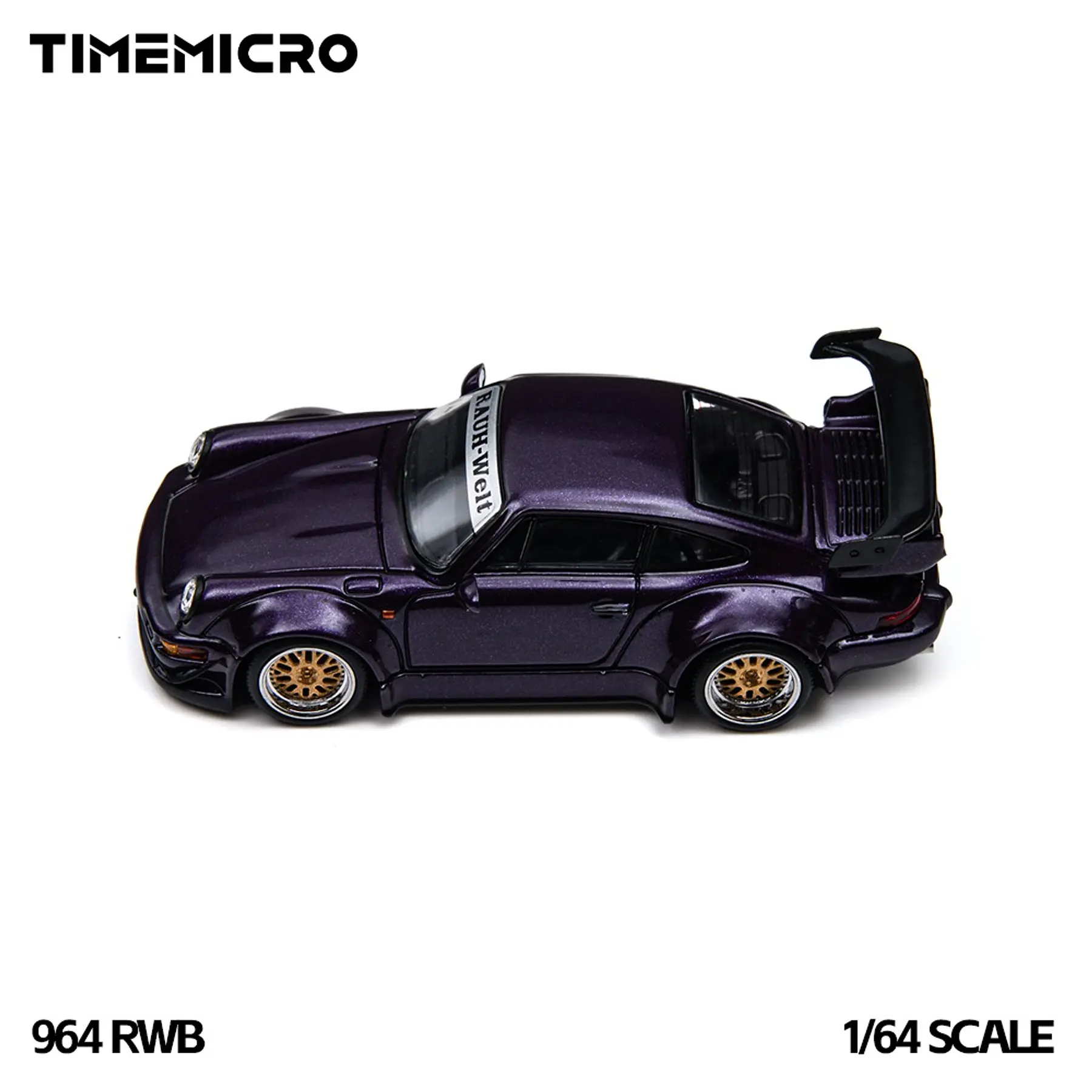 (PREVENTA) Time Micro 1:64 Porsche 964 RWB Purple