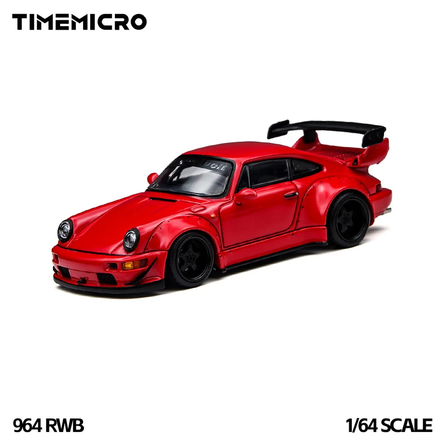 (PREVENTA) Time Micro 1:64 Porsche 964 RWB Red