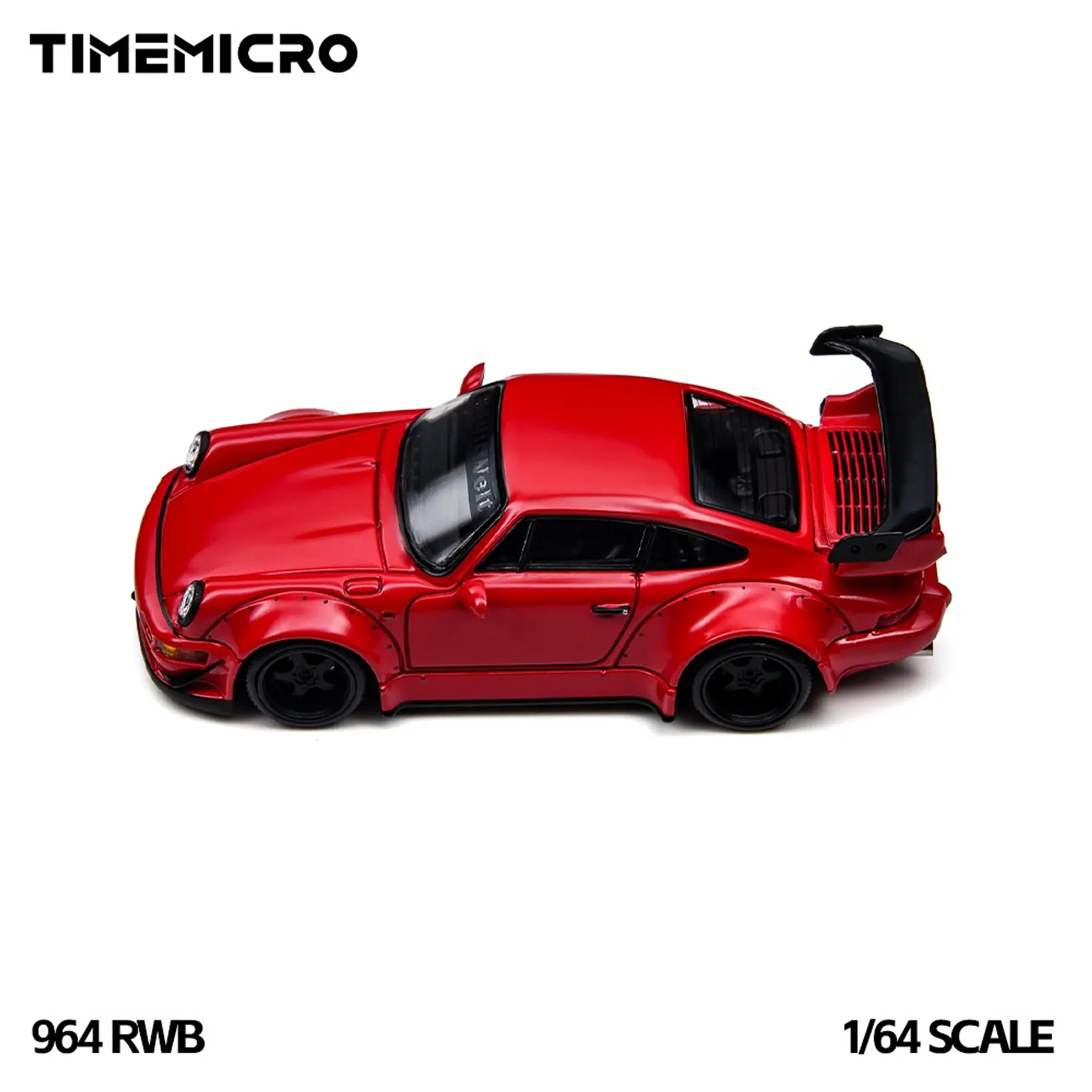 (PREVENTA) Time Micro 1:64 Porsche 964 RWB Red