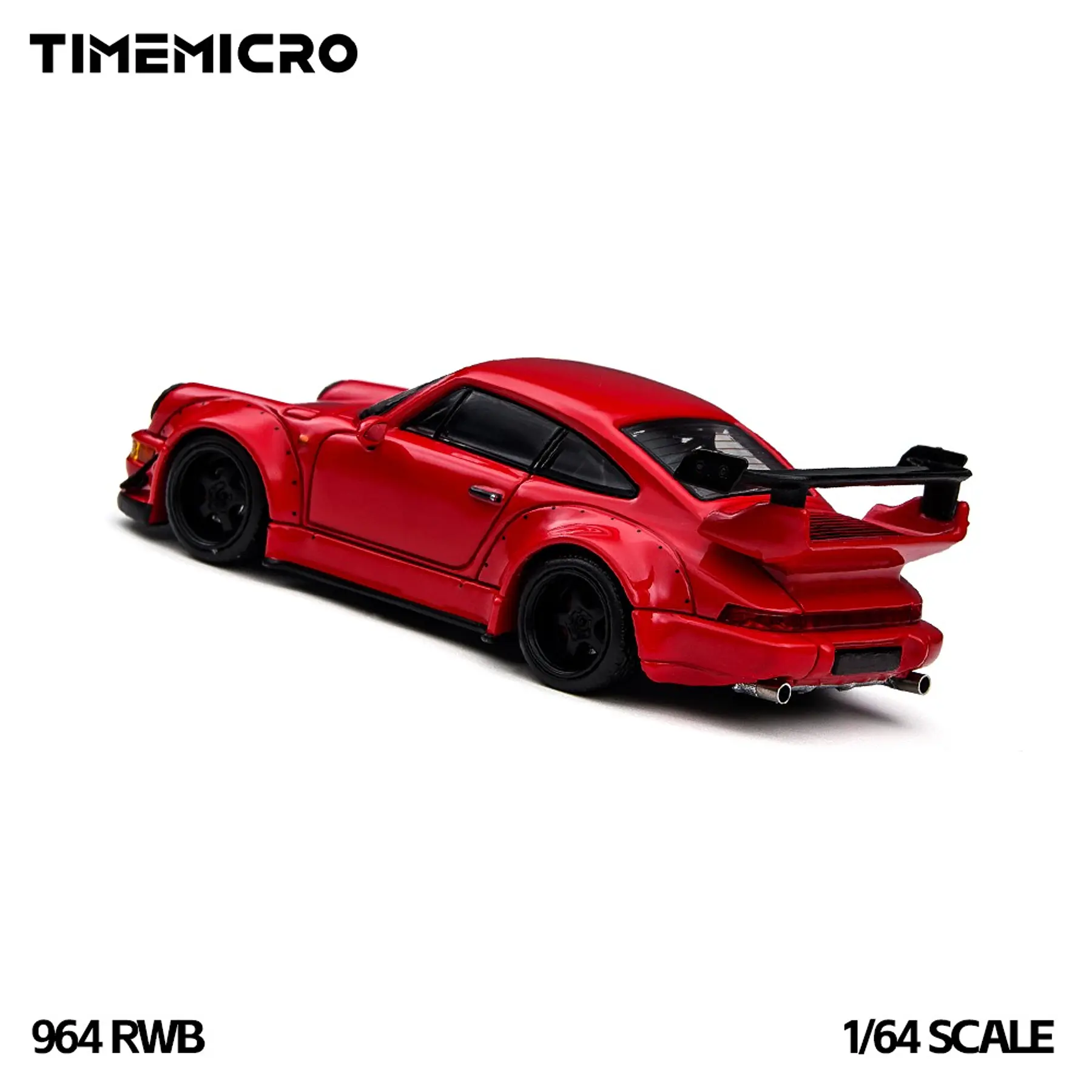 (PREVENTA) Time Micro 1:64 Porsche 964 RWB Red