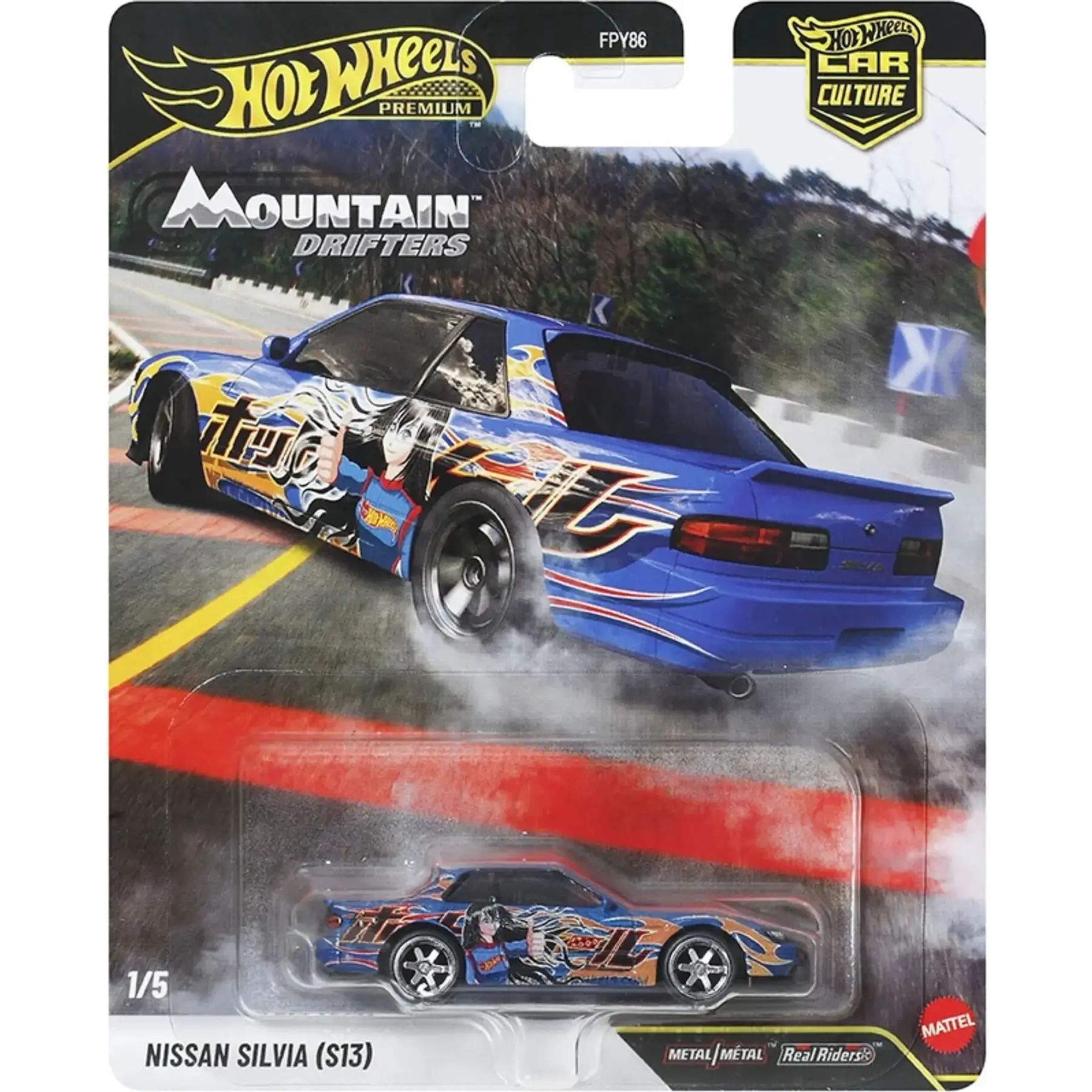 (PREVENTA) Hot Wheels 1:64 Car Culture 2027 A Release – Mountain Drifters